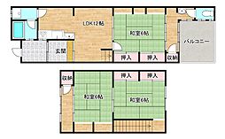 大阪市生野区勝山北3丁目の一戸建て