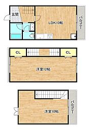 大阪市阿倍野区王子町1丁目の一戸建て