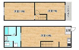 大阪市生野区勝山北2丁目の一戸建て
