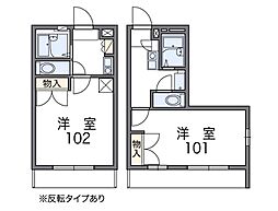 レオパレスＳｔ．Ｌｅａｆ1号館 101