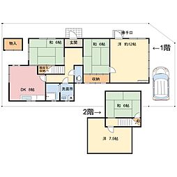 蒲田貸家　460-2 1