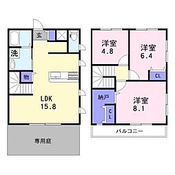 北八代3SLDK戸建 A棟 A