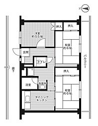 ビレッジハウス尾上3号棟 405