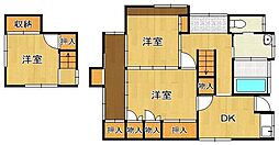 北九州市戸畑区牧山3丁目の一戸建て