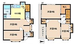 西水元1丁目貸家 1号室