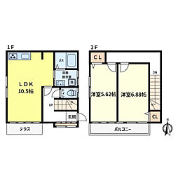 水元1丁目貸家 1号室