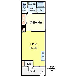 さくら弐番館 105号室