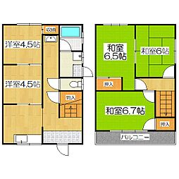 京都市山科区御陵山ノ谷の一戸建て