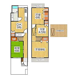 京都市山科区日ノ岡鴨土町の一戸建て