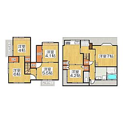 京都市山科区竹鼻西ノ口町の一戸建て