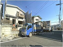 高台の南西道路上池台4丁目土地