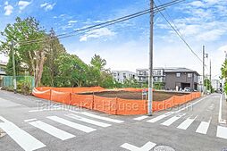砧1丁目の閑静な住宅街　北東角の邸宅用地
