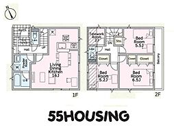 南埼玉郡宮代町字中島　新築戸建て