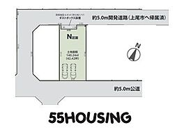 上尾市大字上　土地