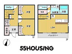 川口市戸塚鋏町　戸建て