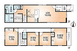 豊中市服部寿町１丁目戸建全４区画