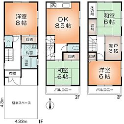 豊中市服部南町4丁目戸建
