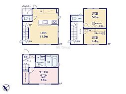 茅ヶ崎市浜之郷　新築戸建　全1棟