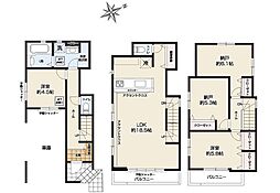 相模原市緑区橋本5丁目2期 新築戸建 全2棟 2号棟