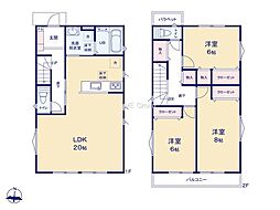 八王子市元八王子3丁目第6期　新築戸建　全2棟　B号棟