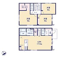 町田市忠生4丁目　新築未入居戸建　全3棟　B号棟