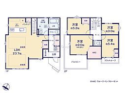 相模原市南区上鶴間8丁目　第5期　新築戸建　全1棟　1号棟