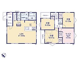 横浜市青葉区藤が丘1丁目　新築戸建　全3棟　1号棟