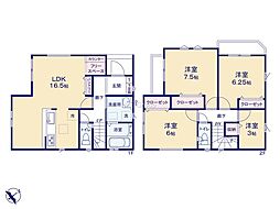 綾瀬市落合北5丁目3期　新築戸建　全1棟