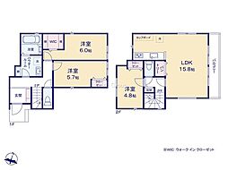 横浜市港南区港南1丁目2期　新築戸建　全2棟　2号棟