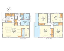 八王子市散田町5丁目3期　新築戸建　全1棟