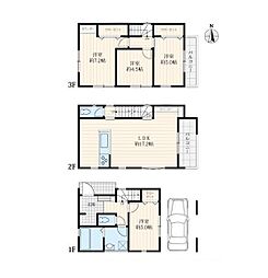 川崎市麻生区下麻生2丁目 新築戸建 全2棟 1号棟