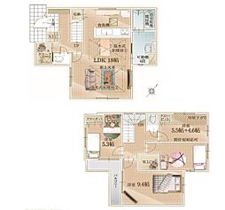 藤沢市鵠沼松が岡3丁目6期　新築戸建　全2棟　2号棟