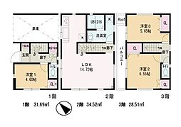 横須賀市不入斗町4丁目 新築戸建 全1棟
