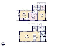 府中市小柳町3丁目2期　新築戸建　全2棟　1号棟