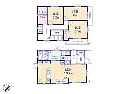 町田市木曽東1丁目　新築戸建　全7棟　C号棟