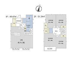 町田市成瀬台1丁目 新築戸建 全17棟 Q号棟