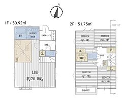 町田市成瀬台1丁目　新築戸建　全17棟　B号棟