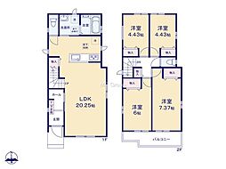 川崎市麻生区百合丘3丁目 新築戸建 全2棟 B号棟