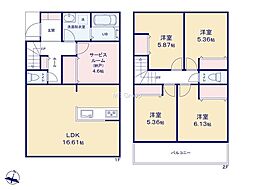横浜市金沢区富岡西4丁目 新築戸建 全2棟 2号棟