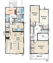 小田原市曽比 新築戸建 全5棟 3号棟