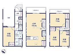 相模原市南区上鶴間本町6丁目　新築戸建　全1棟