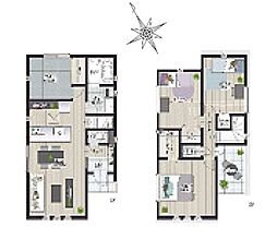 川崎市麻生区王禅寺東5丁目 新築戸建 全3棟 2号棟