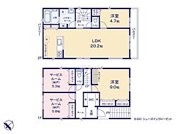 川崎市宮前区犬蔵2丁目　新築戸建　全1棟　1号棟
