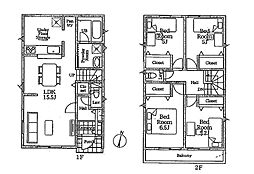 厚木市及川1丁目第10 新築戸建 全2棟 1号棟