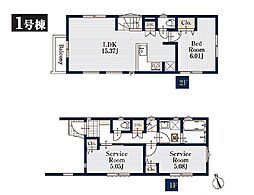 杉並区宮前1丁目　新築戸建　全3棟　1号棟