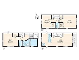 川崎市中原区下小田中2丁目　新築戸建　全1棟