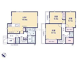 横浜市都筑区川和町2期　新築戸建　全2棟　2号棟