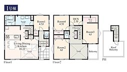 座間市座間2丁目1期　新築戸建　全18棟　1号棟