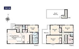 座間市座間2丁目1期 新築戸建 全18棟 14号棟