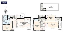 座間市座間2丁目1期　新築戸建　全18棟　10号棟